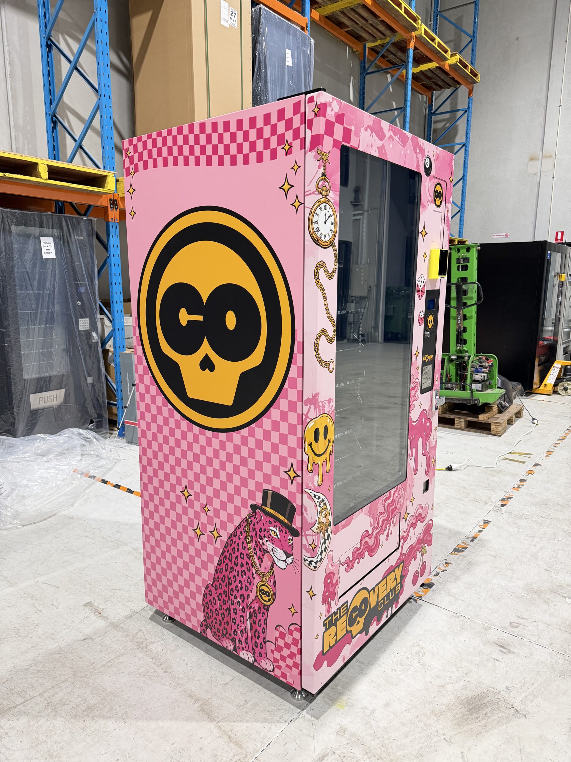 The Recovery Club wrap side panel