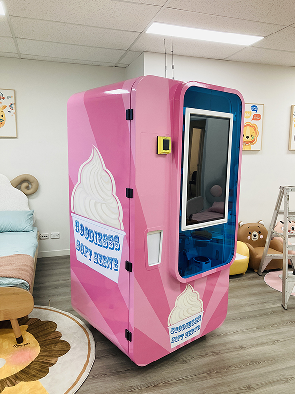 Vending machine wrap for Trent Sullivan